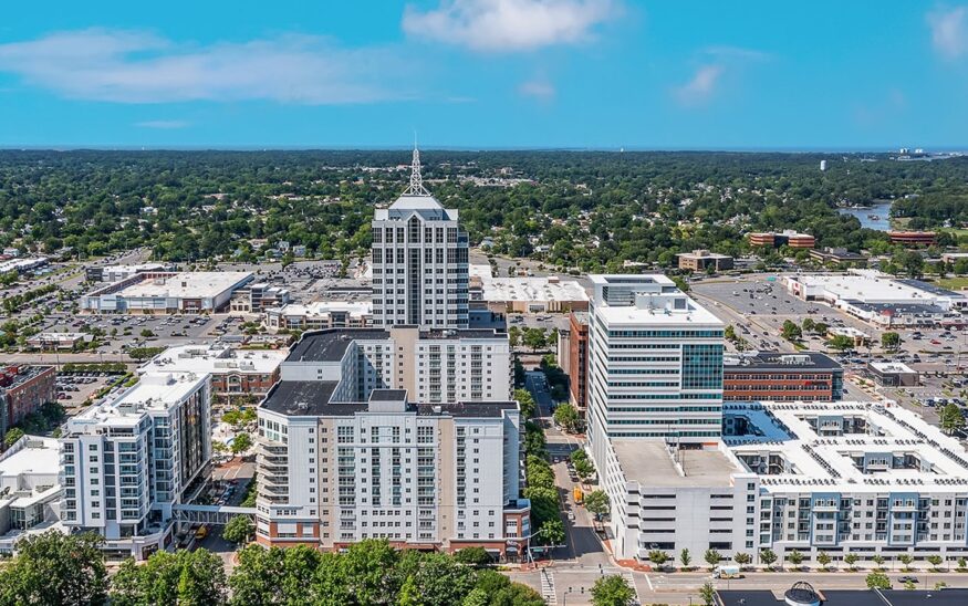 Encore 4505 at Town Center Apartments, Premier and The Cosmopolitan Apartments in Virginia Beach. Photo courtesy AH Realty Trust